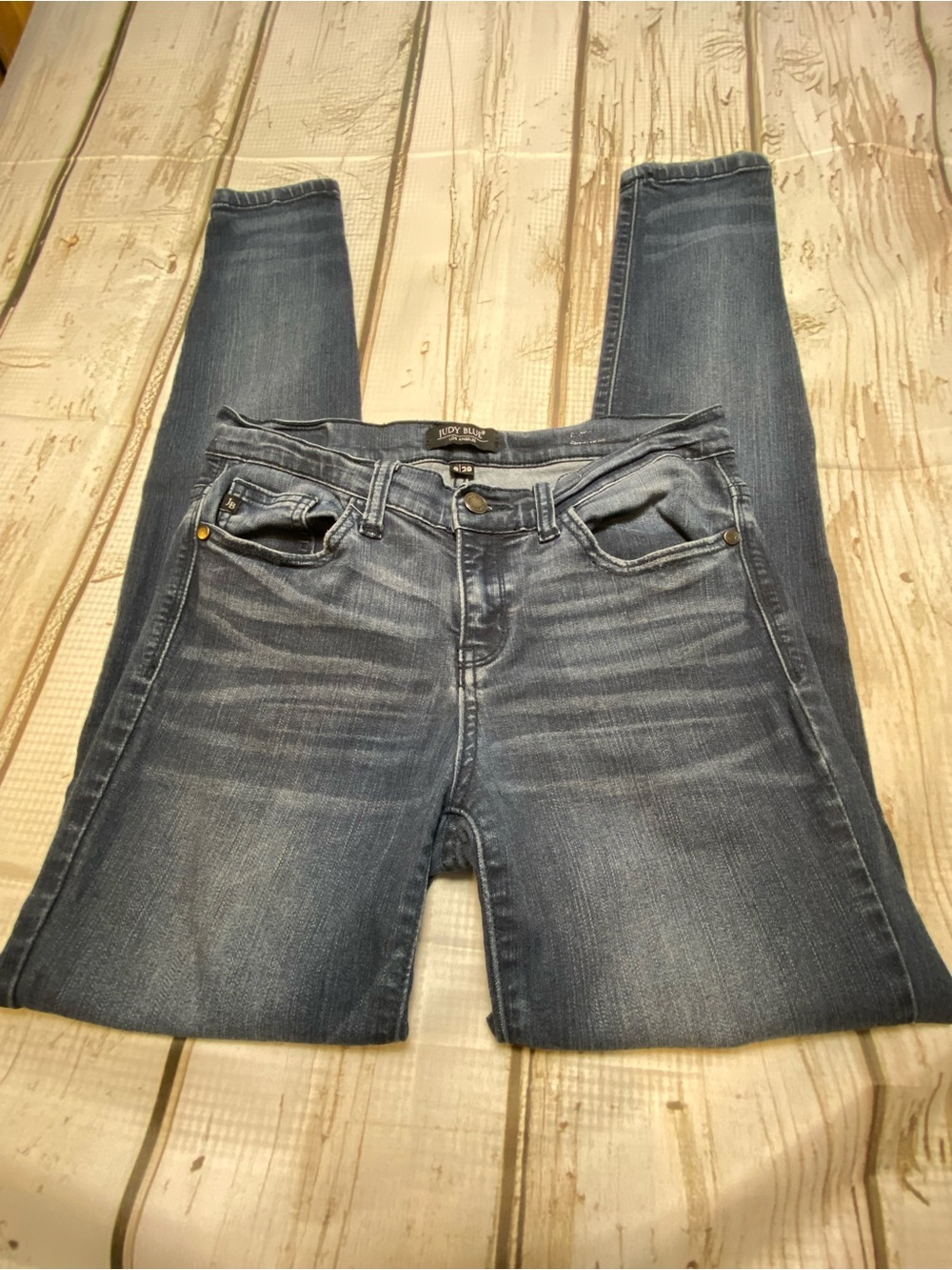 Judy Blue Faded Blue Skinny Jeans Sz-9/29